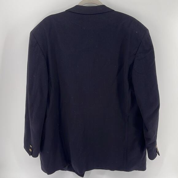 Canali Loro Piana wool cashmere blend double breasted sport coat blazer sz 56L - Picture 8 of 9